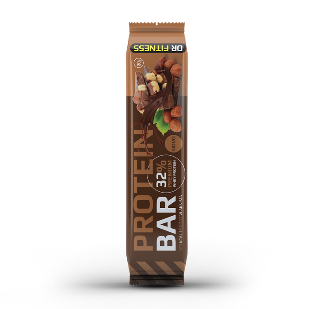 1 Protein bar lešnik 30gr - Slika 1