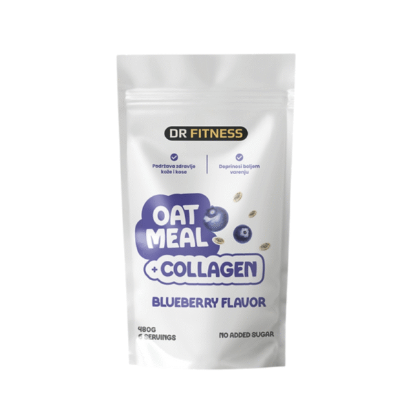 Ovsena kaša + Kolagen - borovnica 480gr