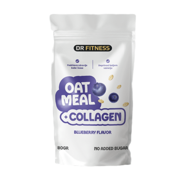 Oatmeal + Kolagen - borovnica
