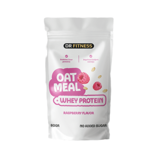 Oatmeal + Whey protein - malina